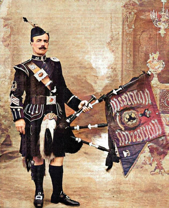 Photo of photos/George Stewart McLennan (1883-1929) in 1906 colorised by Ronan Maguire